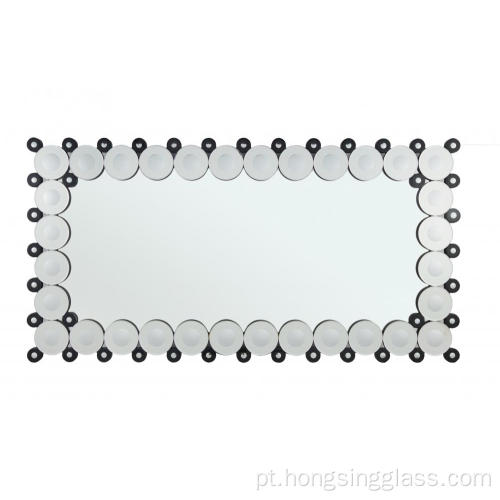 Espelho retangular espelhado mdf espelho